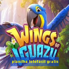 planilha lotofacil gratis